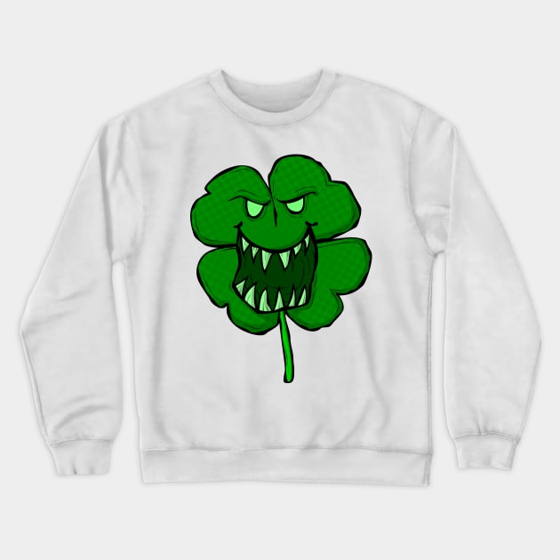 Your Unlucky Day Crewneck Sweatshirt by GrimDork